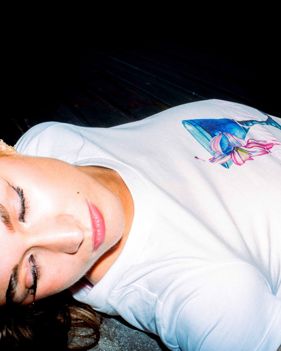 T-shirt Poison Bleu